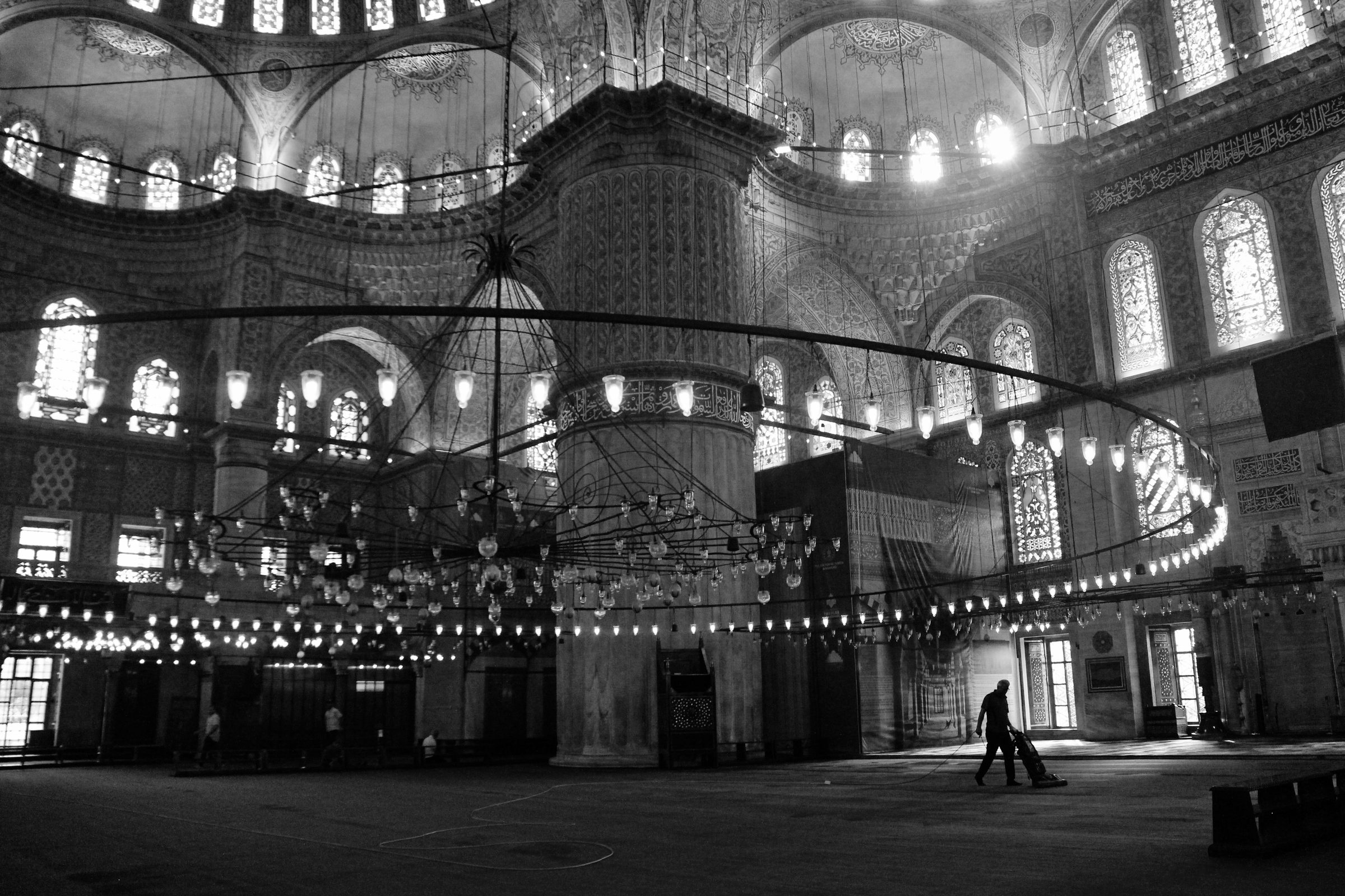 Interior of the Blue Mosque, Istanbul